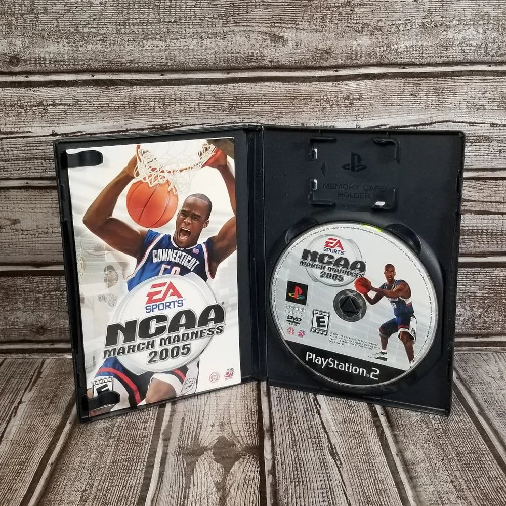 Lot of 5 PLAYSTATION Games NBA Live NCAA March Madness NCAA Final Four TESTED
